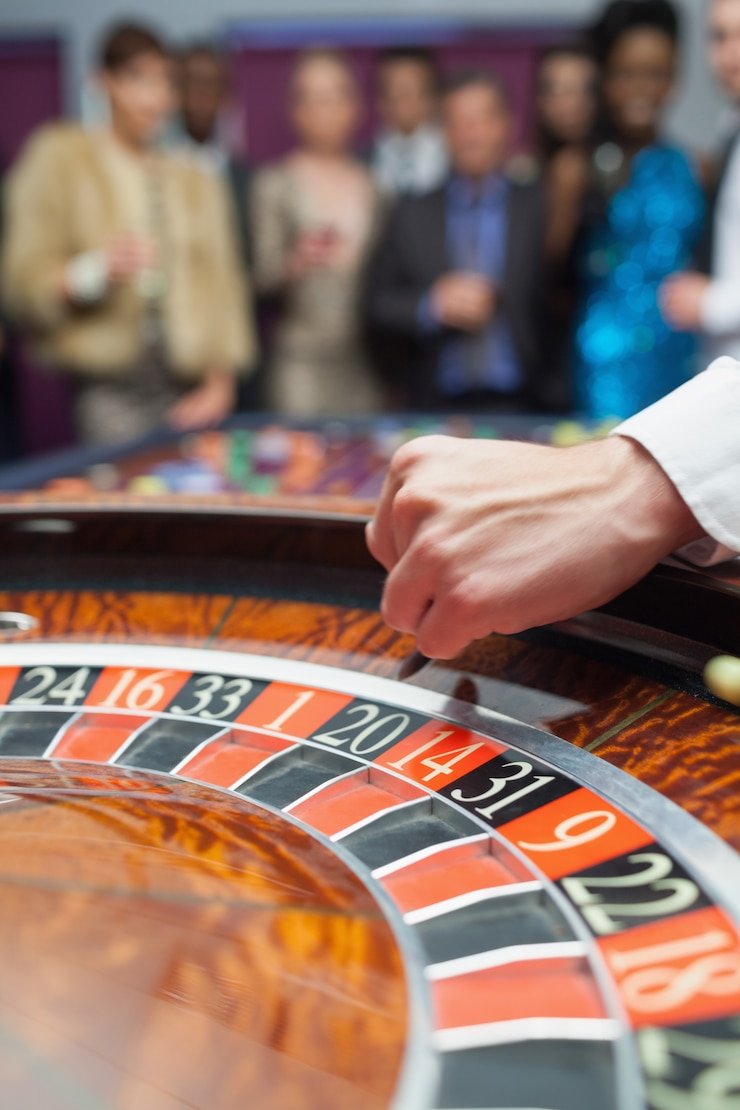 m77casino login live-dealer studio with professional dealers and HD broadcast setup