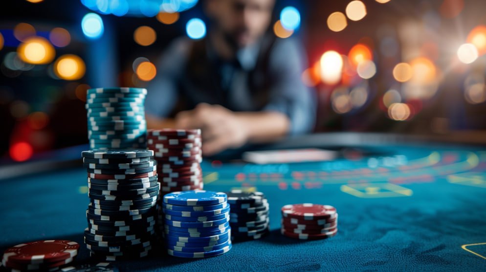m77casino login live Sic Bo dealer shaking dice cup with HD camera capturing the roll
